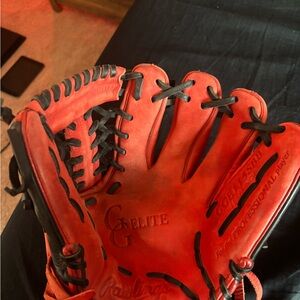 Rawlings Red Baseball Glove